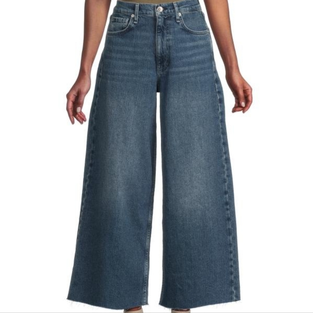 rag & bone Dark Blue Flare Jeans